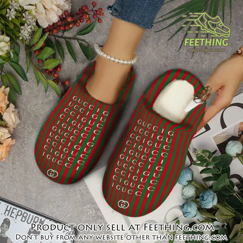 Gucci fleece slippers luxury inhouse slippers ihs1014 ft5340000